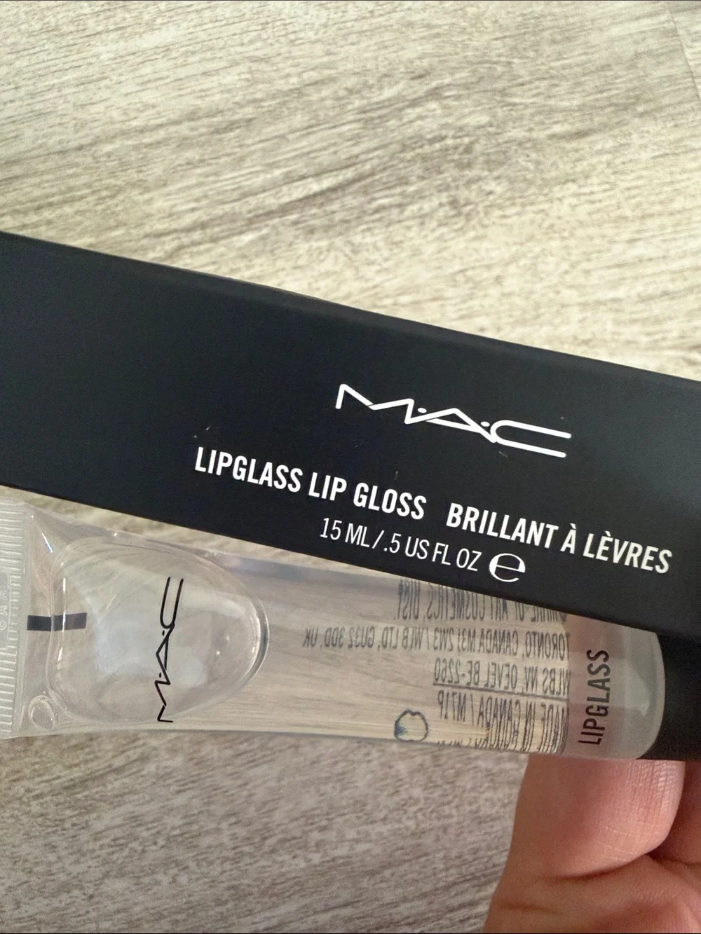 MAC Cosmetics Clear Lipglass High-Shine Gloss